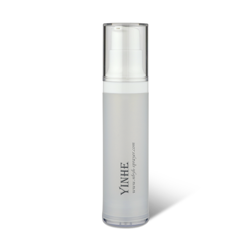 Hot sale cylinder airless bottle skincare serum packaging YH-L002，50ml