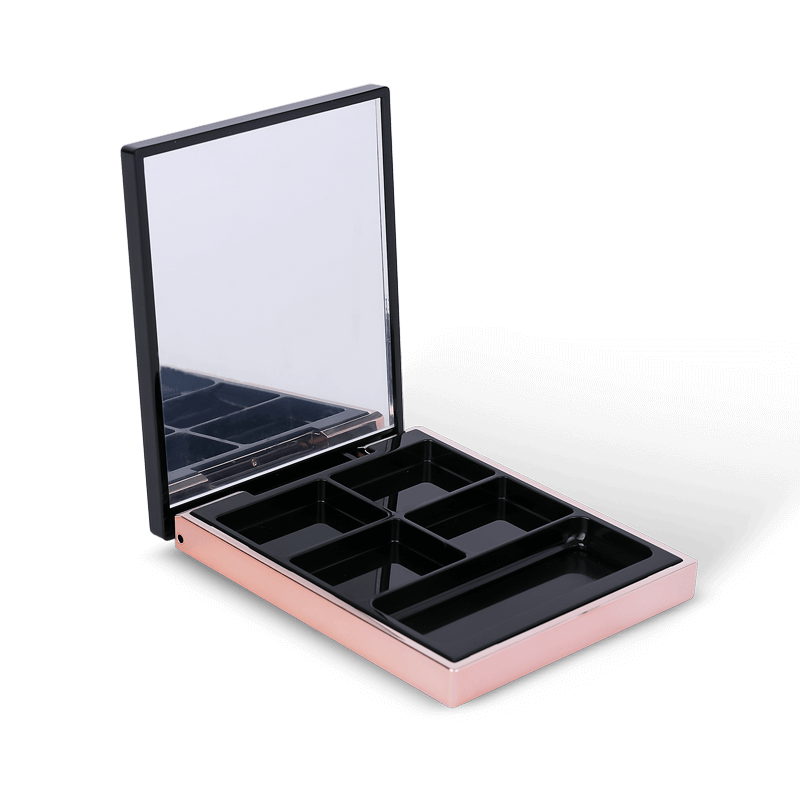 5 Square Pans Plastic Eyeshadow case YH-C527