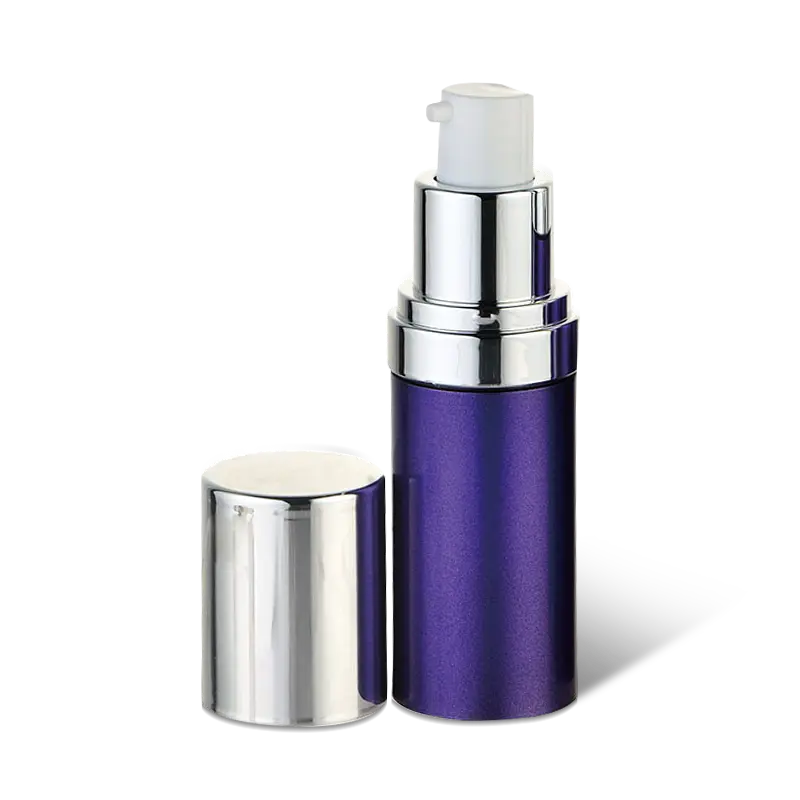 Classic round airless bottle skincare packaging  YH-L004，15ml