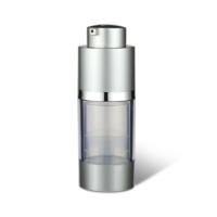 Luxury rotatable head round double wall airless bottle cosmetic packaging  YH-L15J