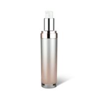 Luxury round double wall lotion acrylic bottle foundation cosmetic packaging  YH-M30C