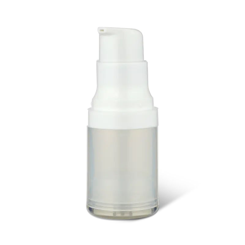 Classic round screw vacuum bottle skincare lotion packaging  YH-L002，15ml