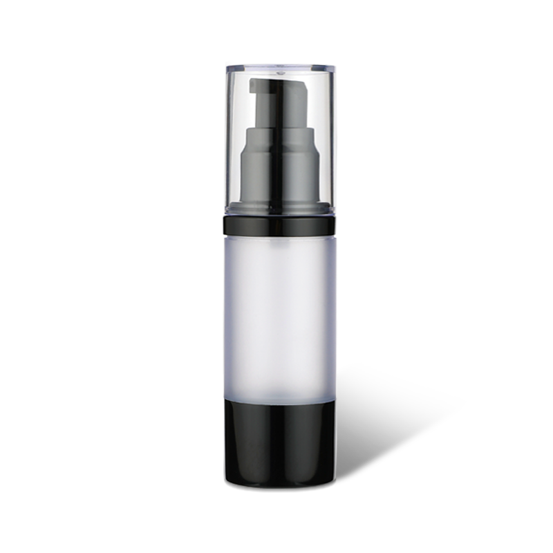 Round classic aluminum vacuum skincare bottle  YH-L30B-2