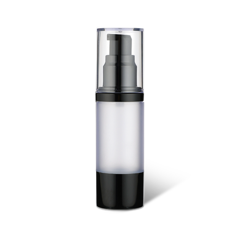 Cylinder aluminum airless bottle cosmetic skincare packaging 30ml YH-L30B