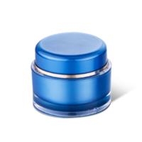 Double wall acrylic cream jar skincare packaging  YH-CJ001,50G