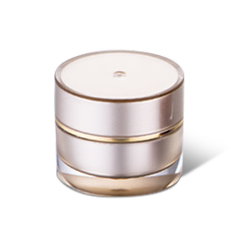 Sample jar double wall acrylic cream jar cosmetic skincare jar packaging  YH-CJ007,5G